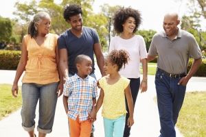 Family Walking